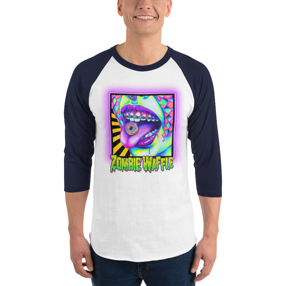 Donuts N Braces Men's Baseball Tee