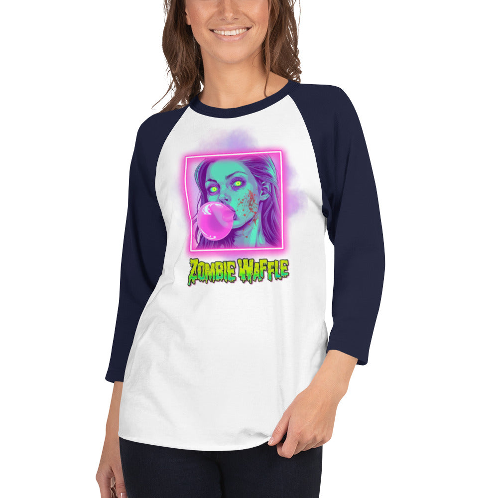 Bubblegum Women's Baseball Tee