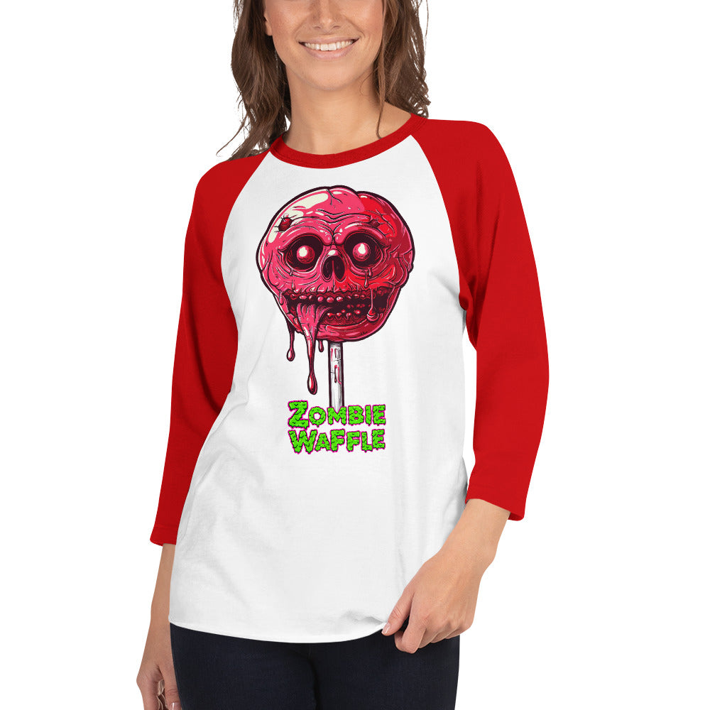 Zombie Lollipop Women's Baseball Tee