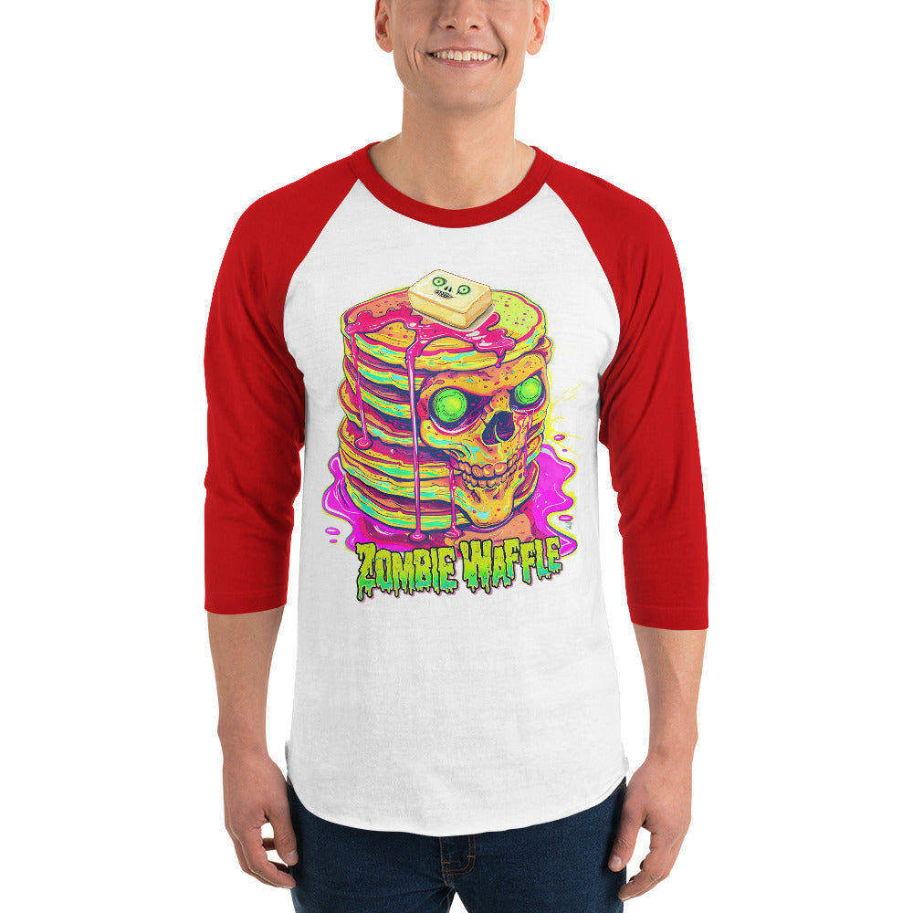 Zombie Pancakes Men's Baseball Tee