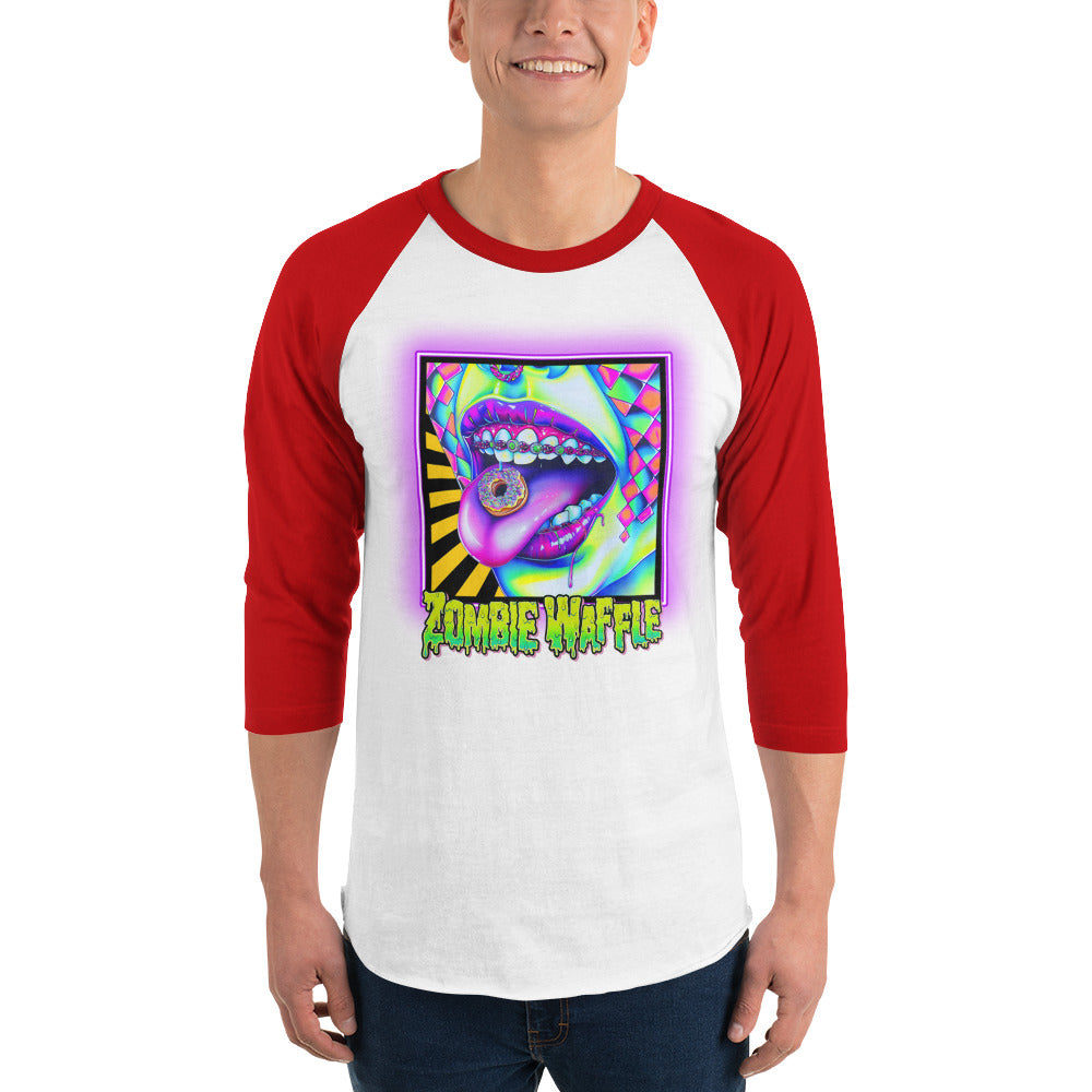 Donuts N Braces Men's Baseball Tee