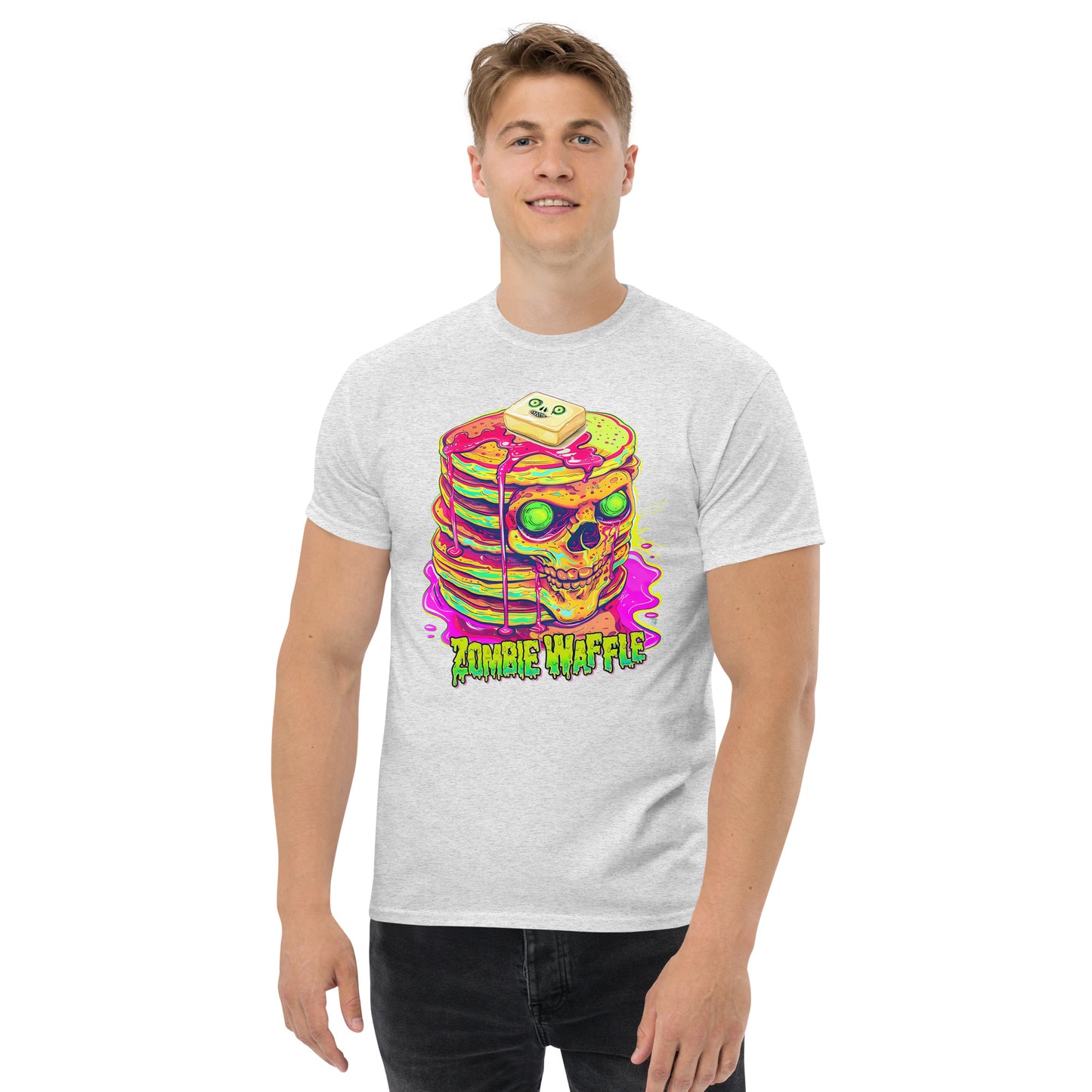 Zombie Pancakes Men's Loose Fit Tee