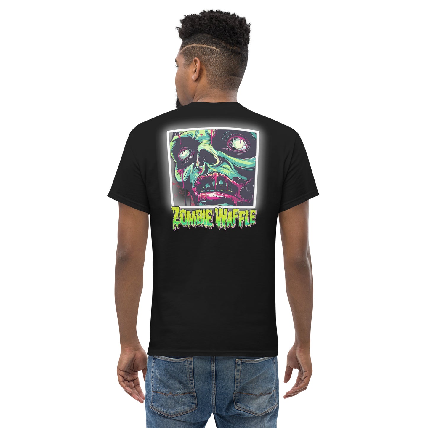 Bob the Zombie Men's Loose Fit Tee (Back Print)