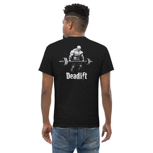 Deadlift Men's Loose Fit Tee (Back Print)