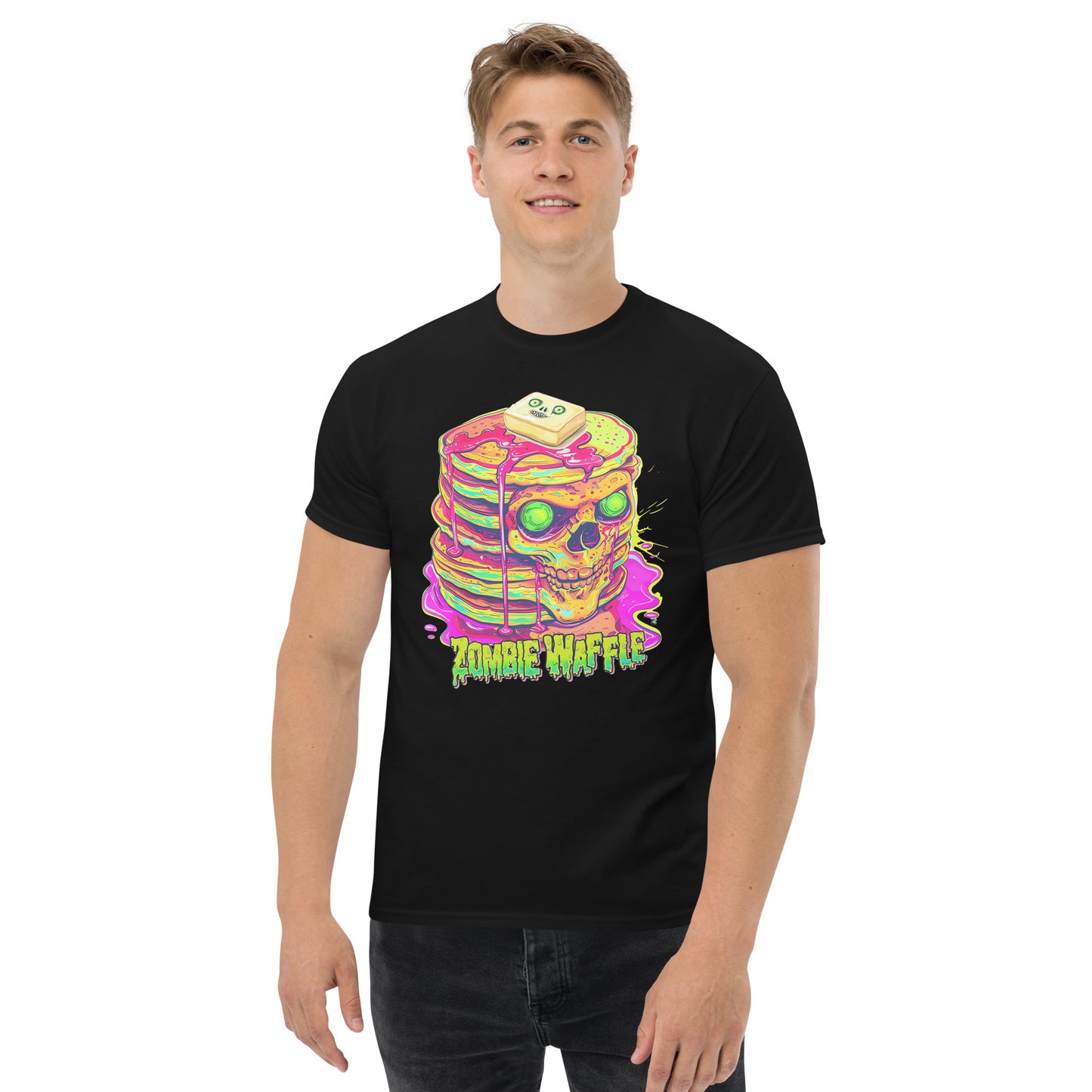 Zombie Pancakes Men's Loose Fit Tee