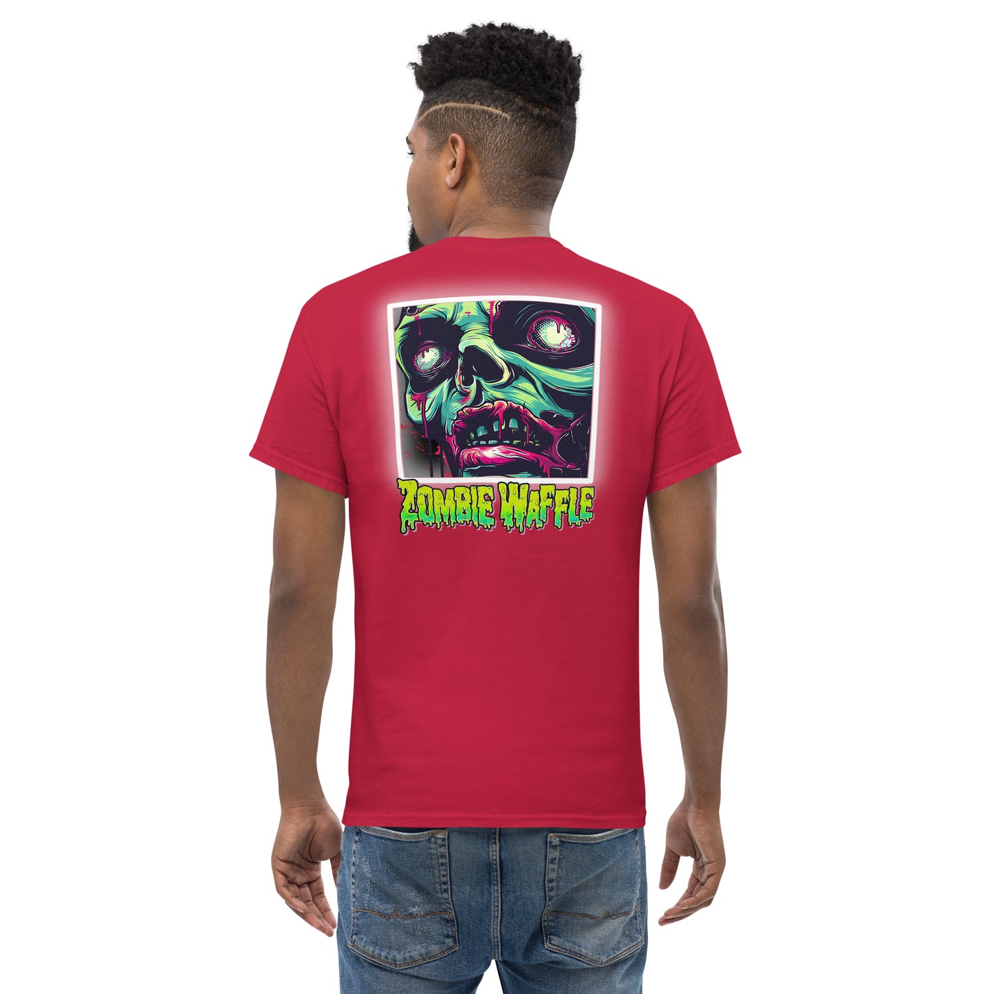 Bob the Zombie Men's Loose Fit Tee (Back Print)