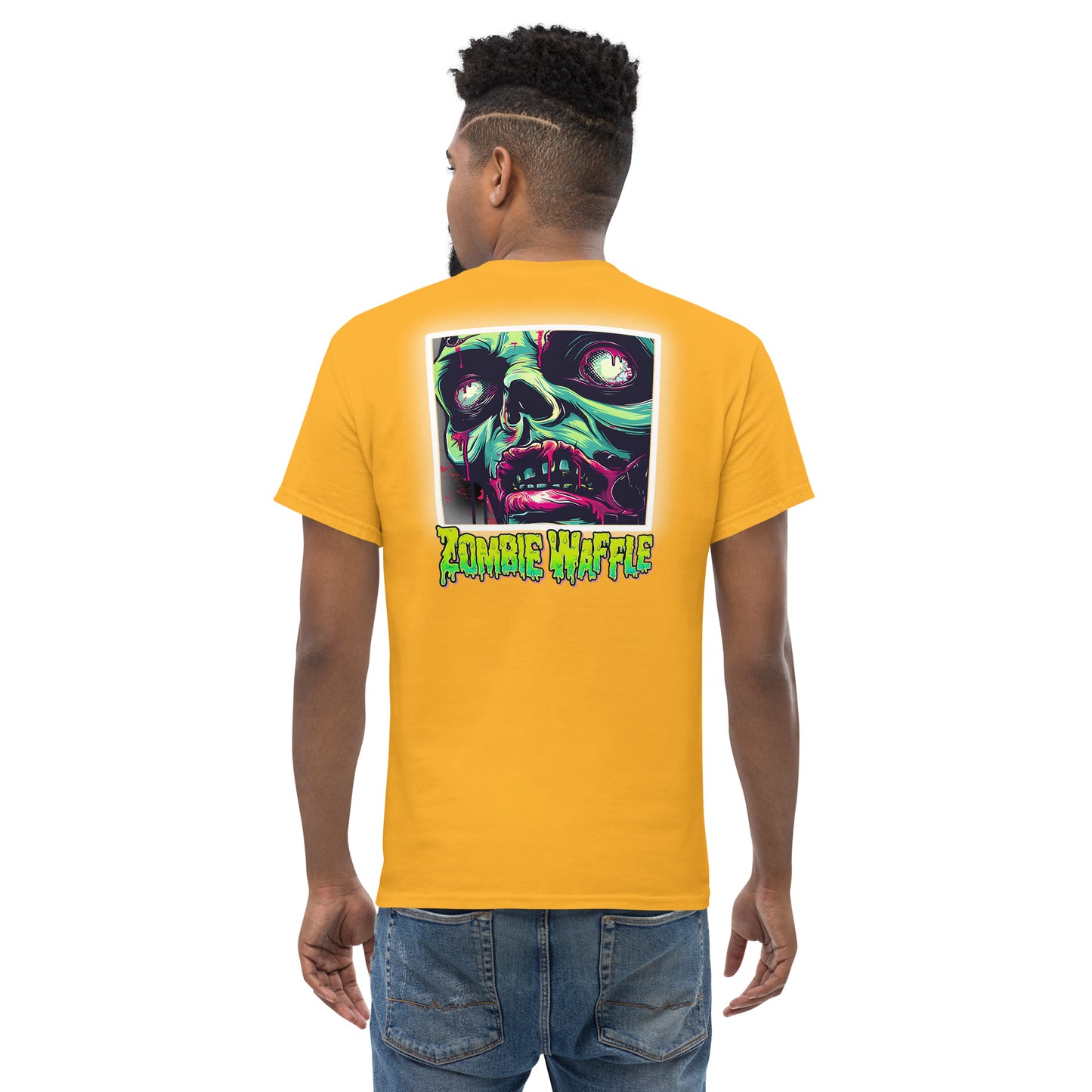 Bob the Zombie Men's Loose Fit Tee (Back Print)