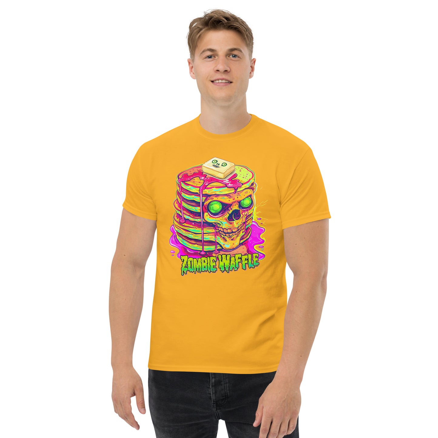 Zombie Pancakes Men's Loose Fit Tee