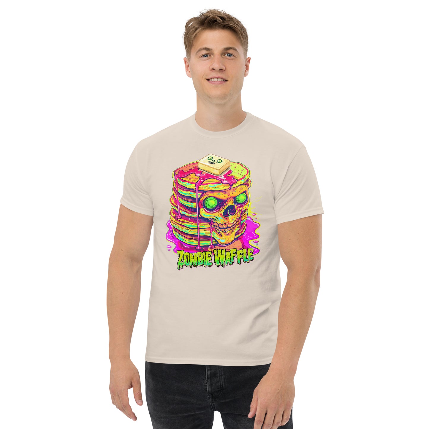 Zombie Pancakes Men's Loose Fit Tee