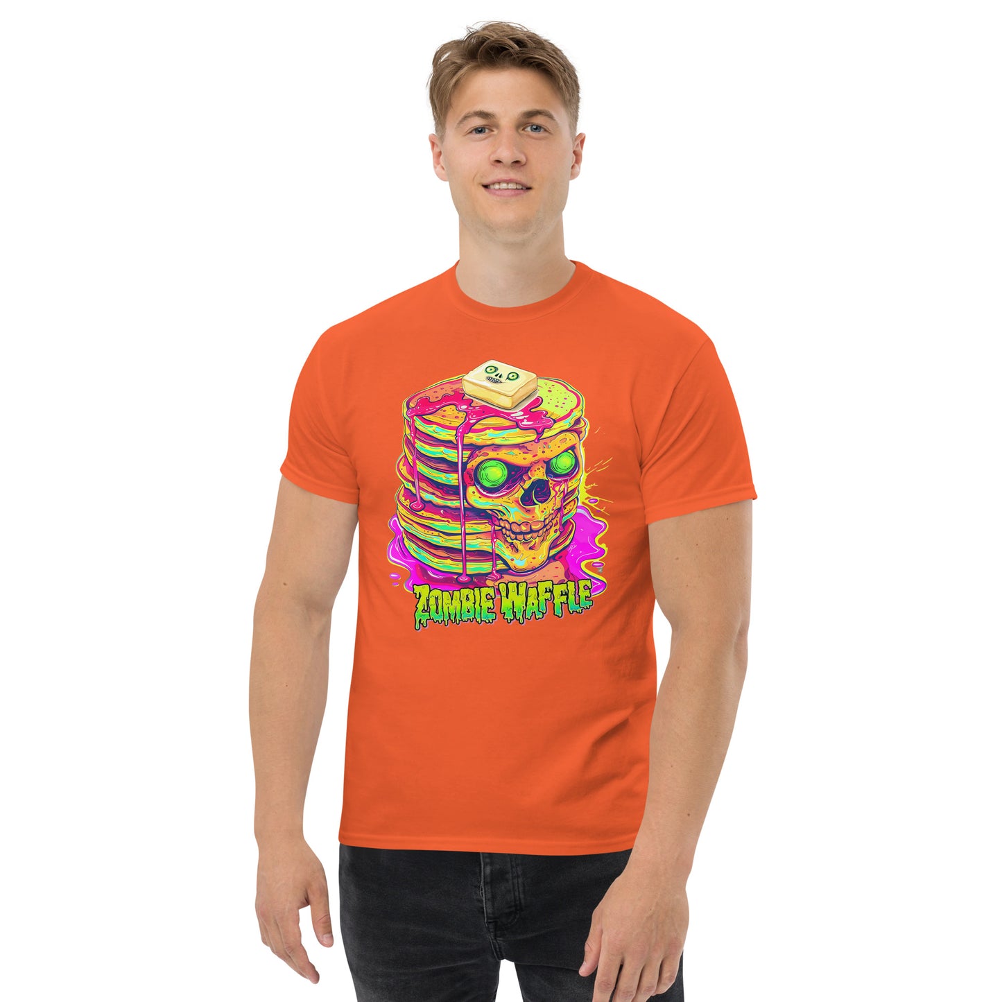 Zombie Pancakes Men's Loose Fit Tee