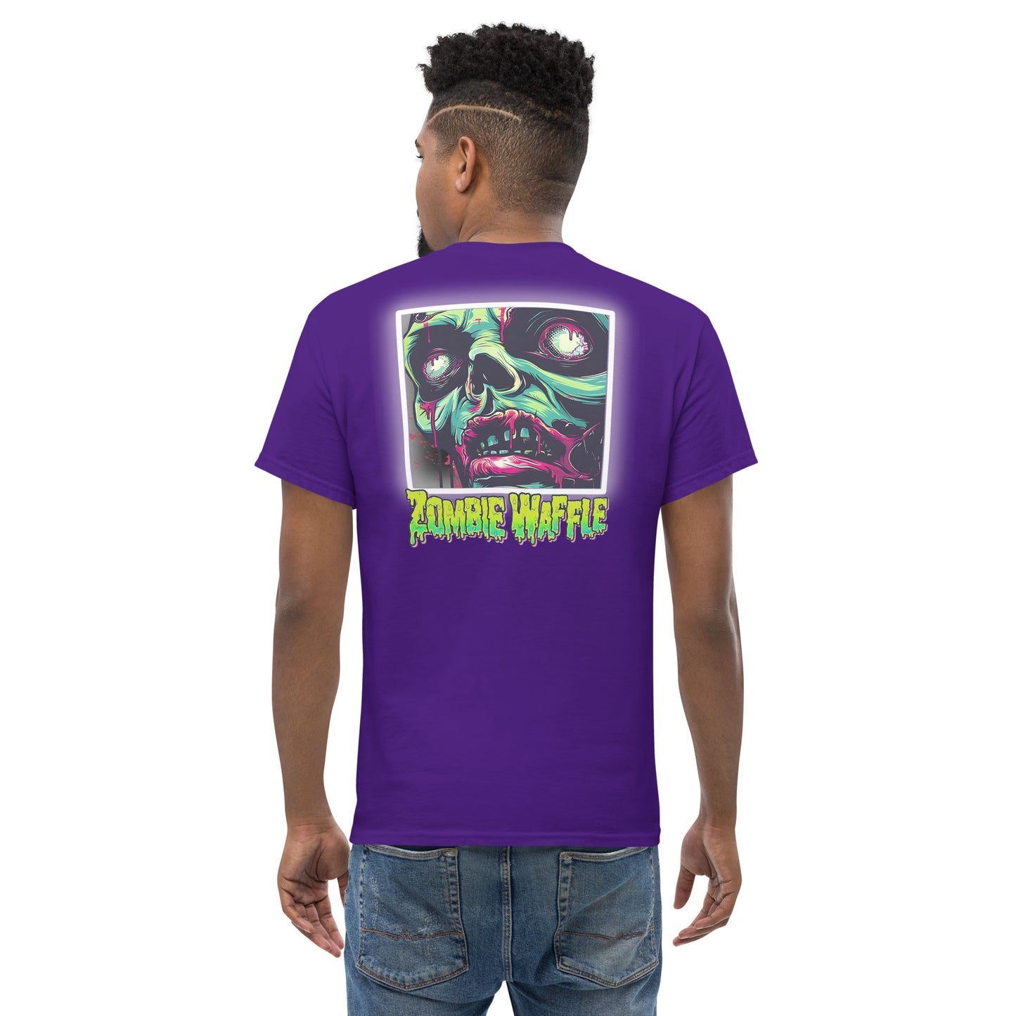 Bob the Zombie Men's Loose Fit Tee (Back Print)