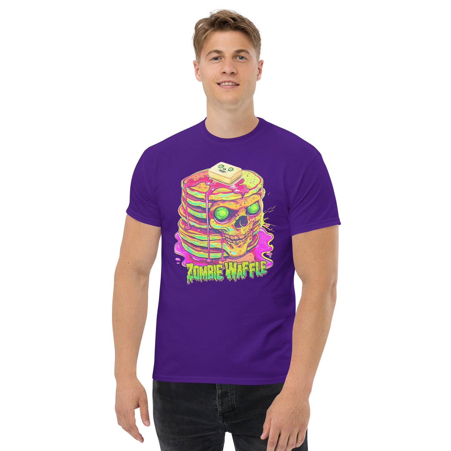 Zombie Pancakes Men's Loose Fit Tee