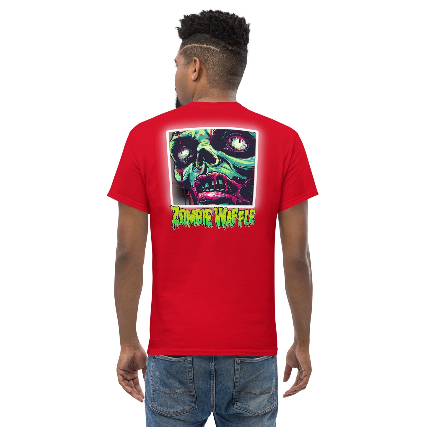 Bob the Zombie Men's Loose Fit Tee (Back Print)