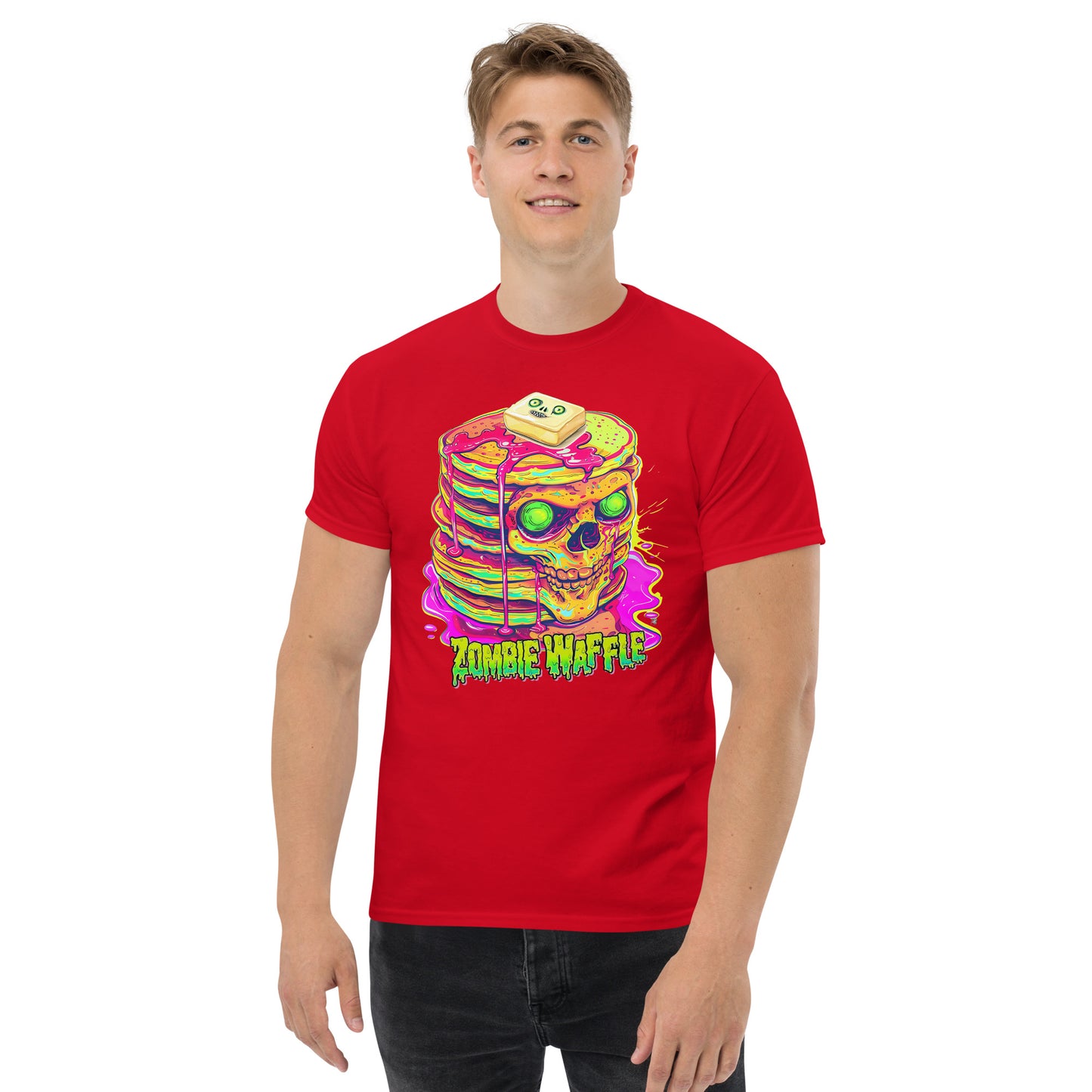 Zombie Pancakes Men's Loose Fit Tee