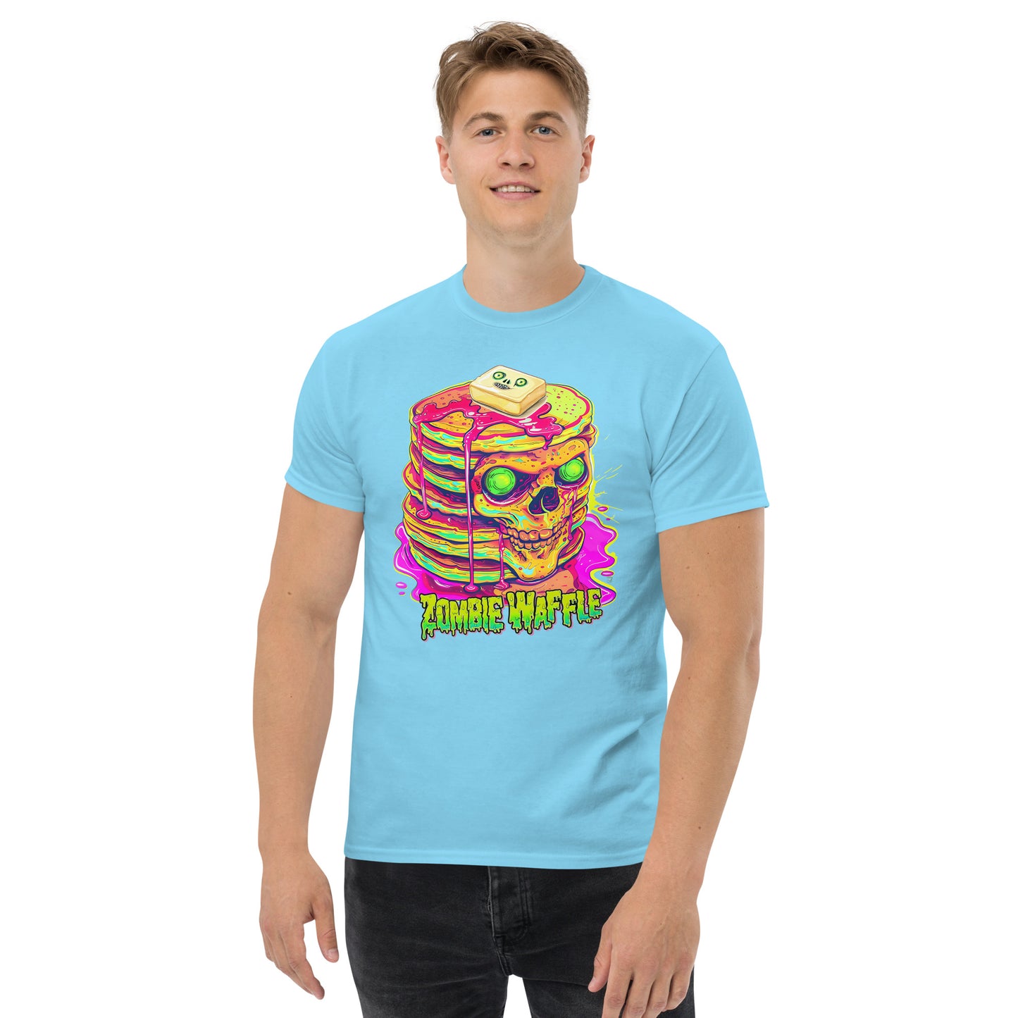 Zombie Pancakes Men's Loose Fit Tee