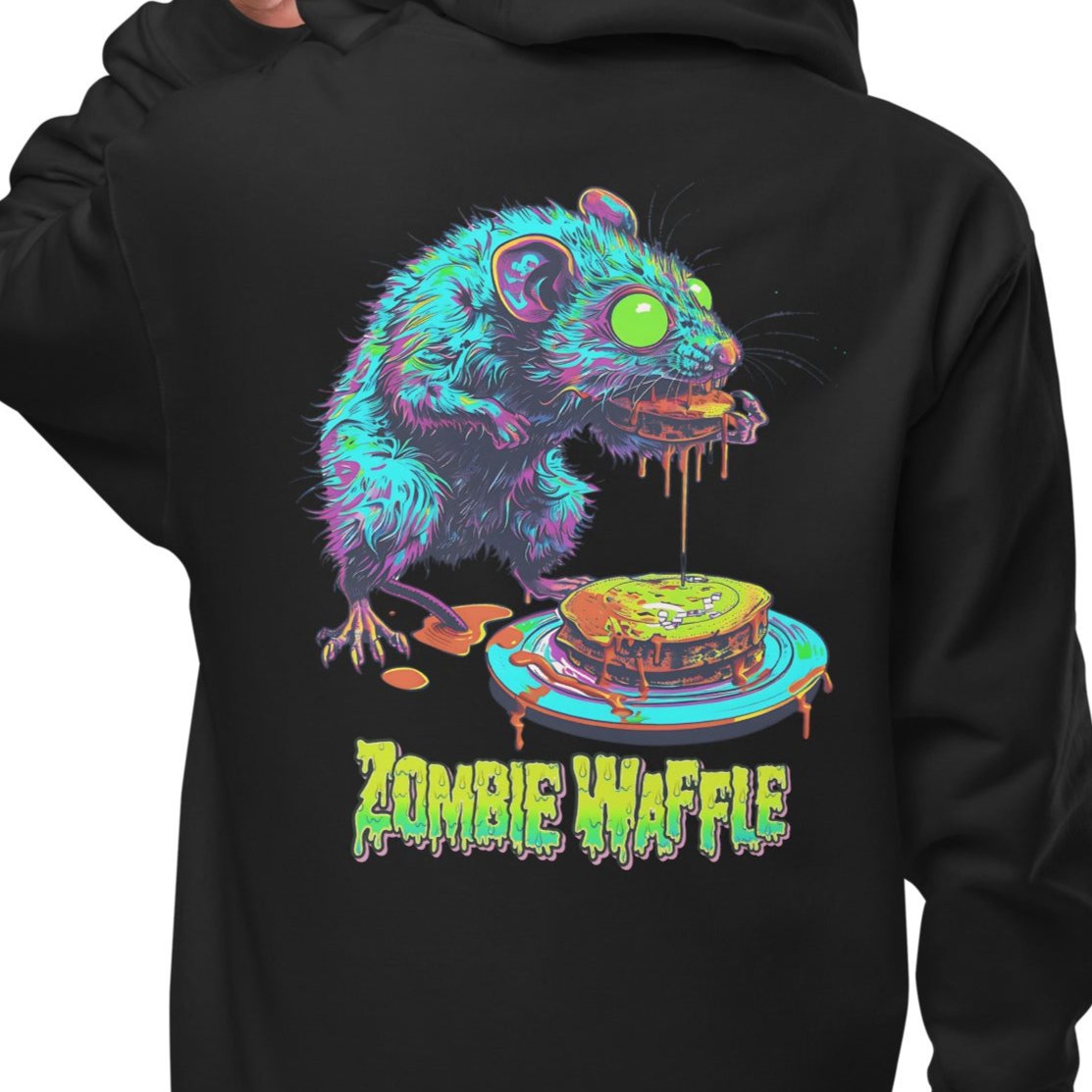 Zombie Rat Women's Zip-Up Hoodie