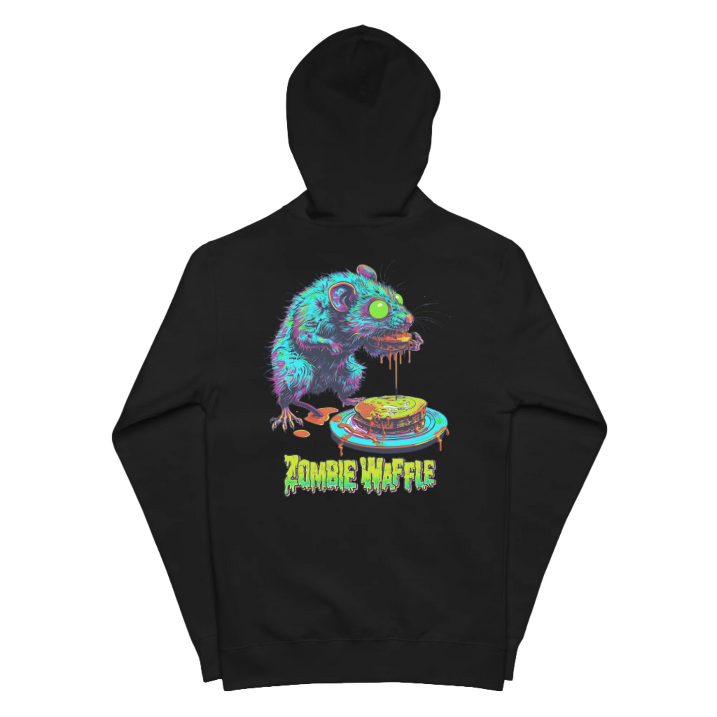 Zombie Rat Women's Zip-Up Hoodie