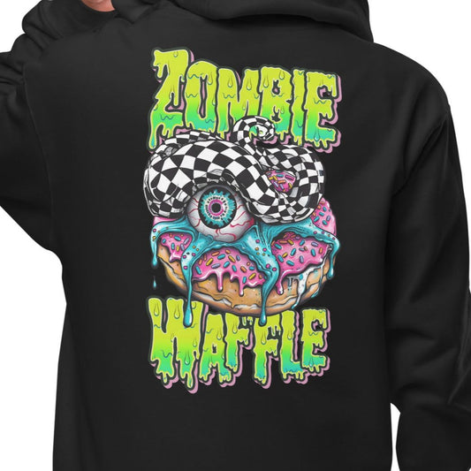 Zombie Donut Women's Zip-Up Hoodie