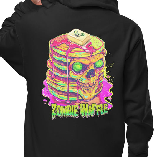 Zombie Pancakes Women's Zip-Up Hoodie