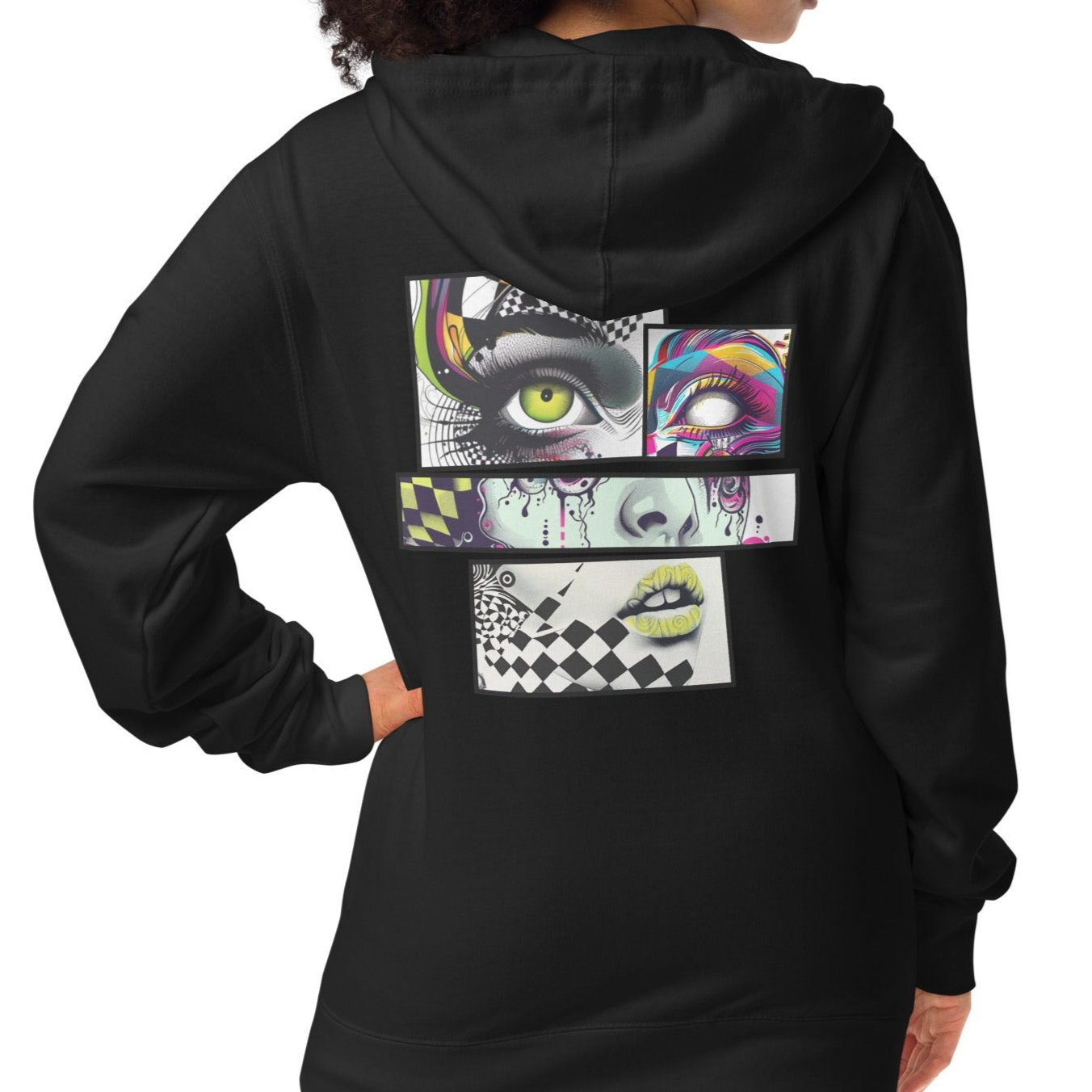 Cut & Paste Women's Zip-Up Hoodie