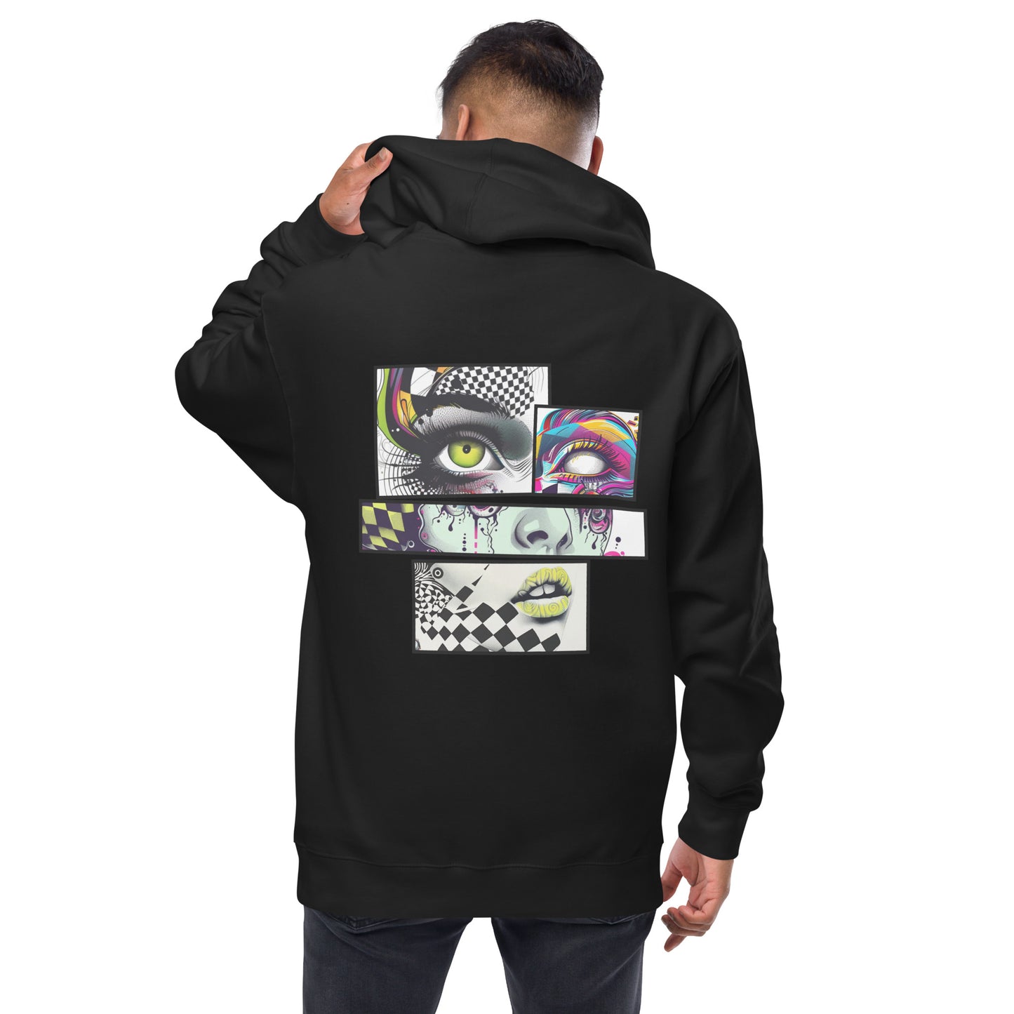 Cut & Paste Men's Zip-Up Hoodie