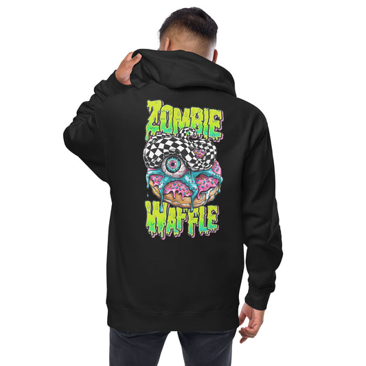 Zombie Donut Men's Zip-Up Hoodie