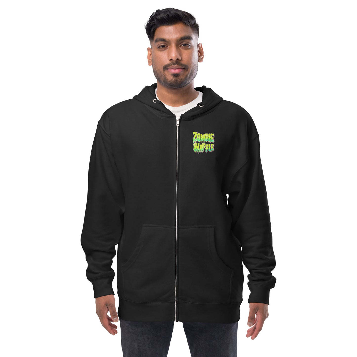 Zombie Rat Men's Zip-Up Hoodie