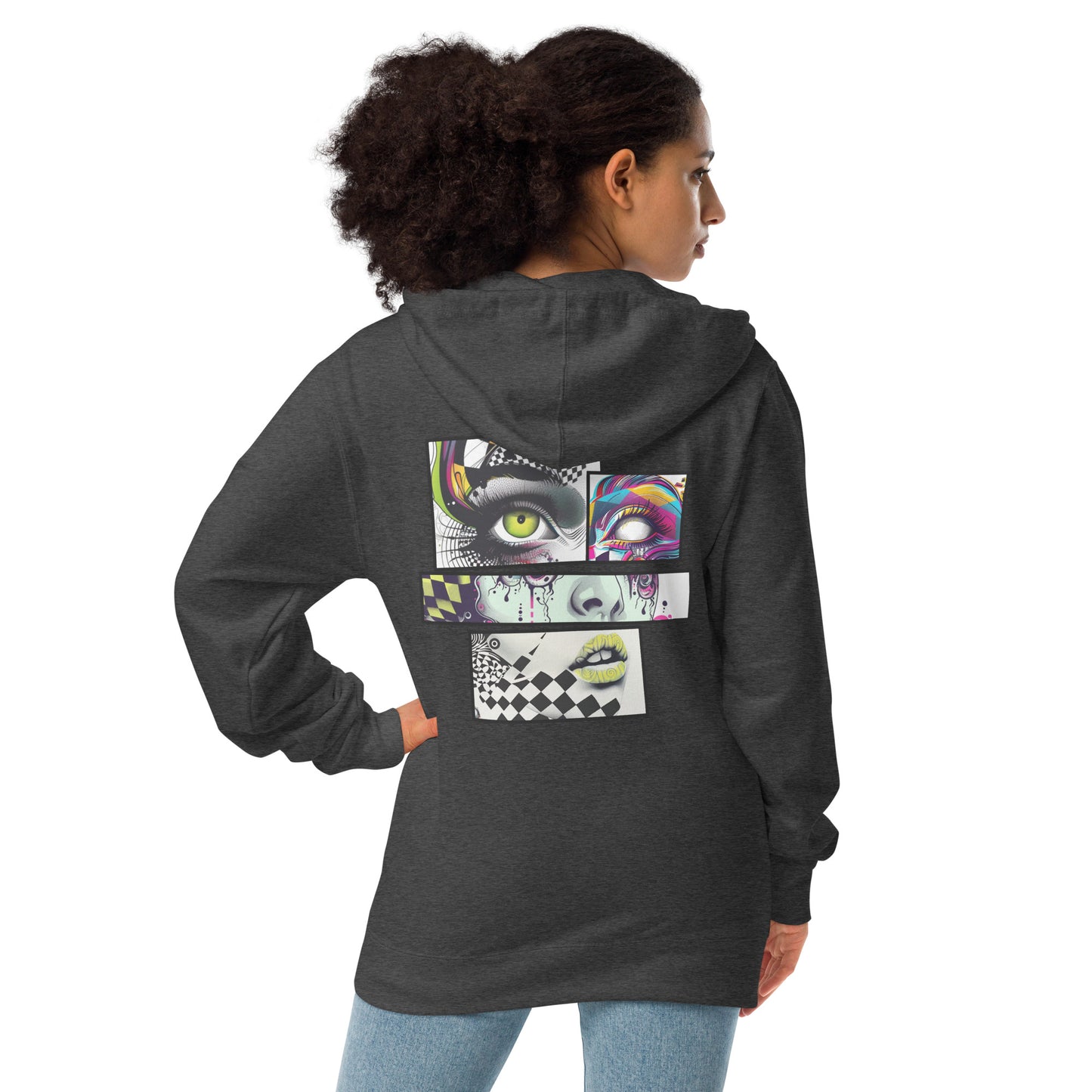 Cut & Paste Women's Zip-Up Hoodie