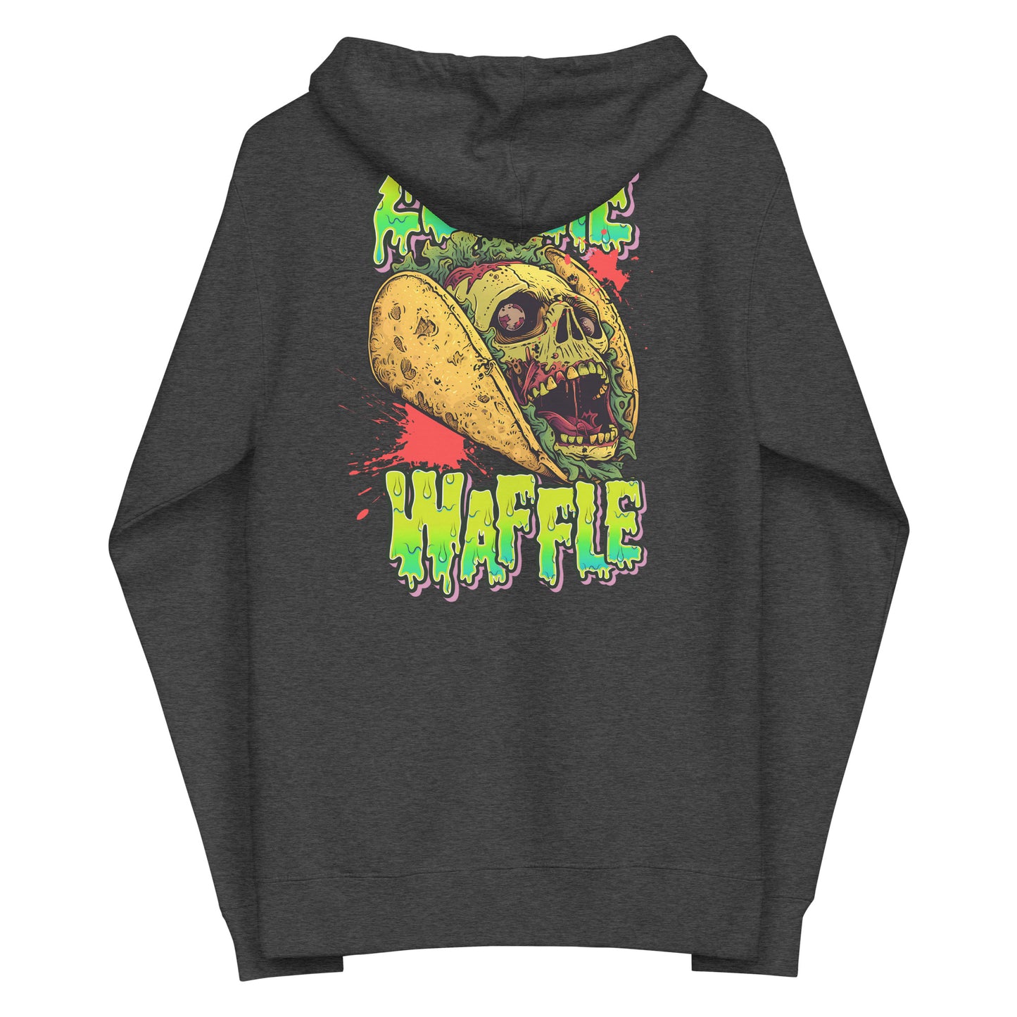 Screaming Zombie Taco Women's Zip-Up Hoodie