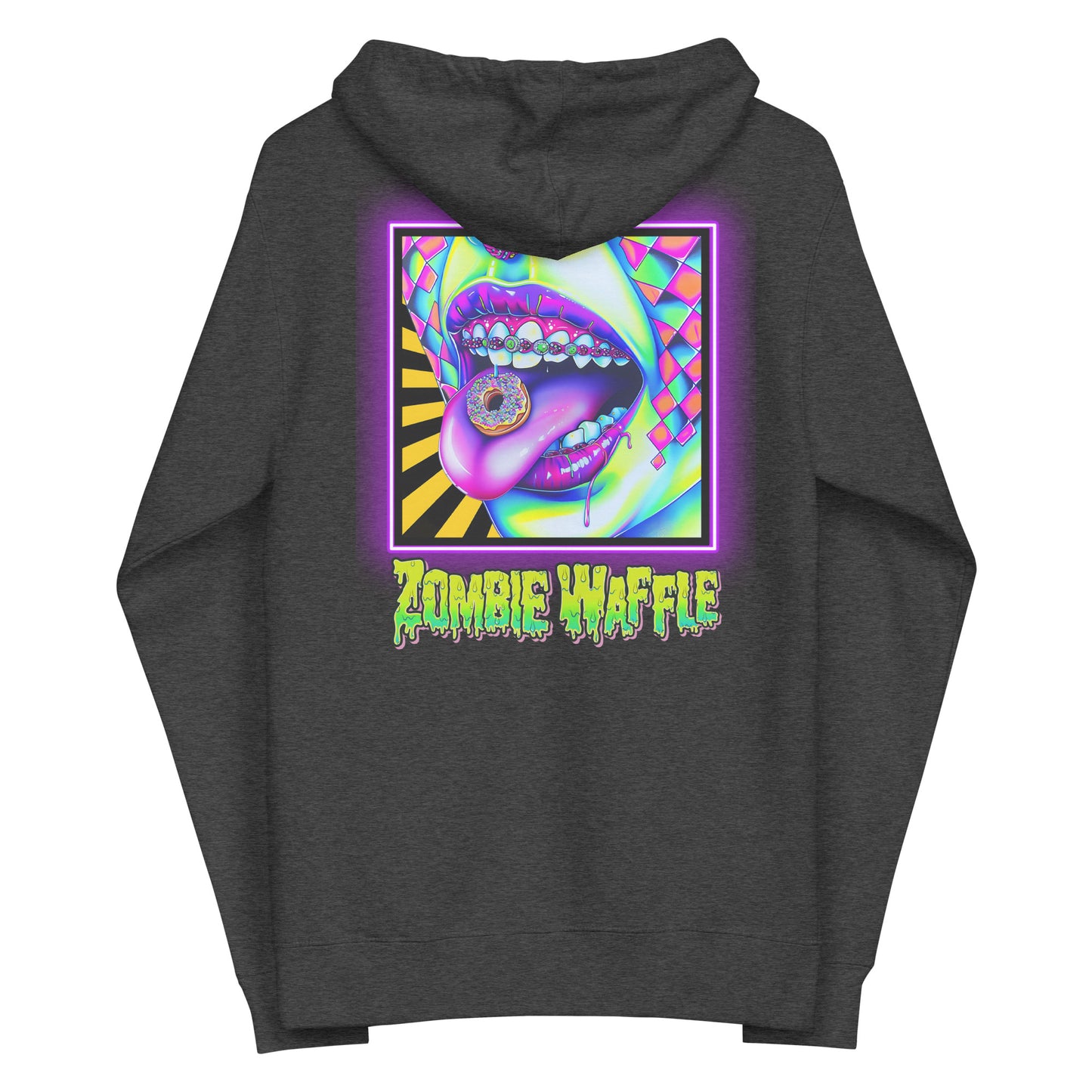 Donuts N Braces Women's Zip-Up Hoodie