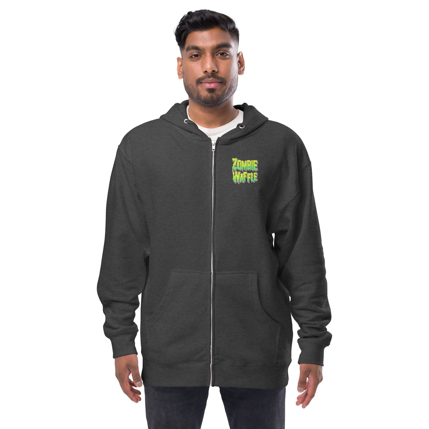 Bob the Zombie Men's Zip-Up Hoodie