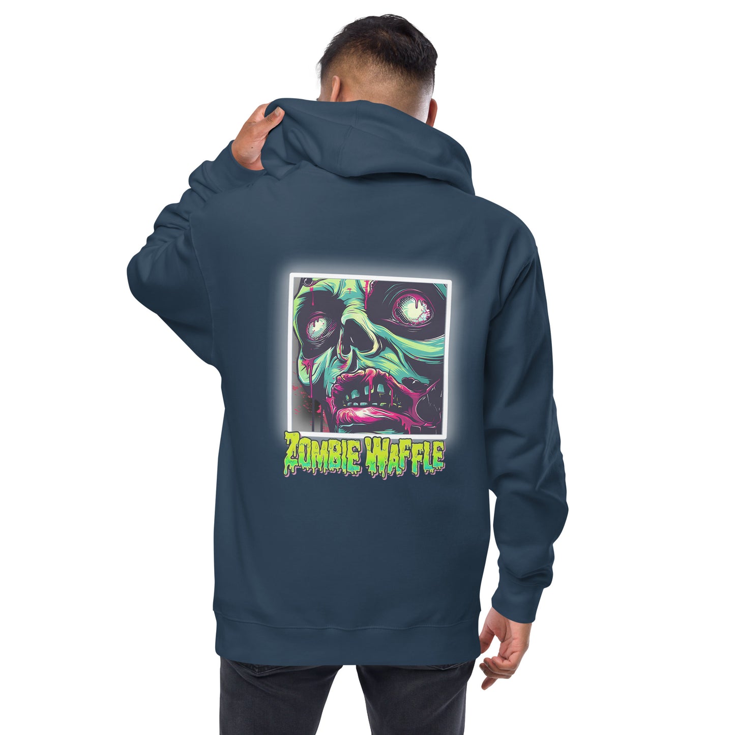 Bob the Zombie Men's Zip-Up Hoodie