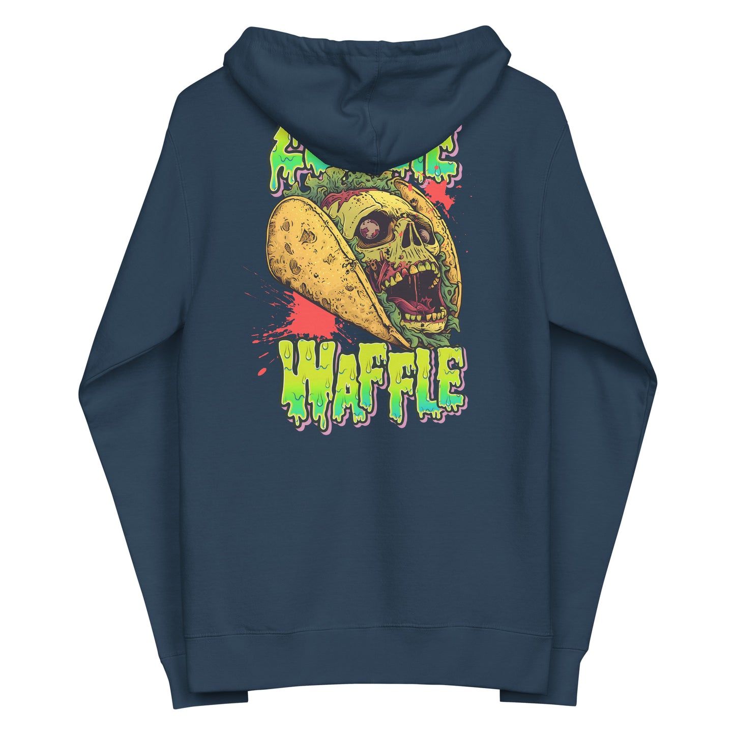 Screaming Zombie Taco Women's Zip-Up Hoodie