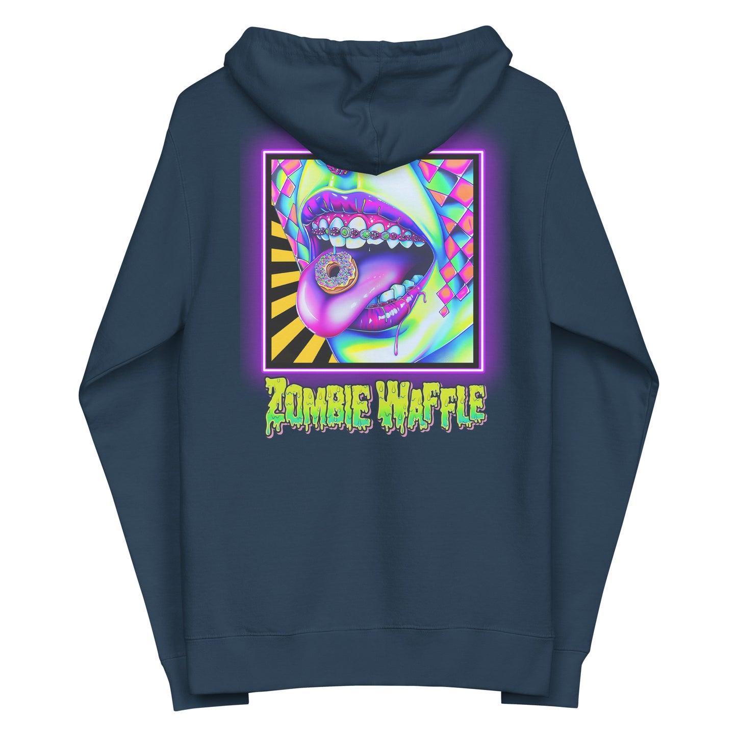 Donuts N Braces Women's Zip-Up Hoodie