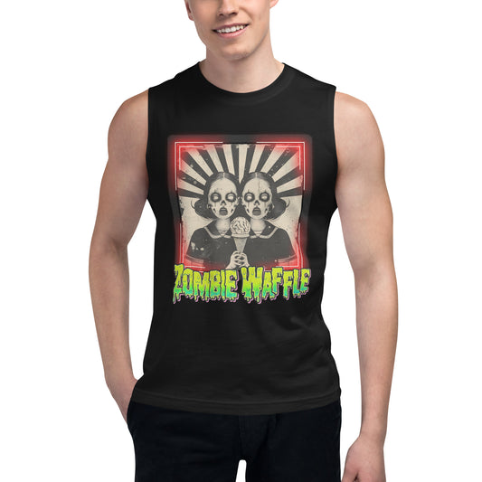 Zombie Twins Men's Muscle Tank