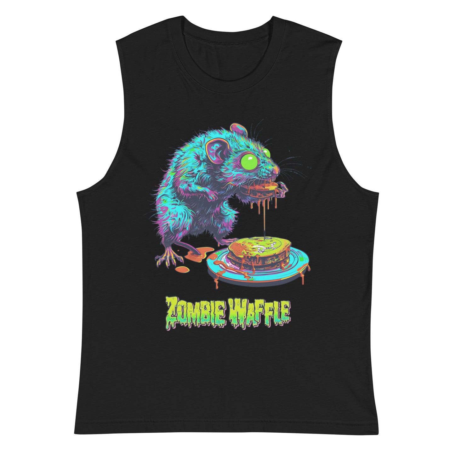 Zombie Rat Men's Muscle Tank