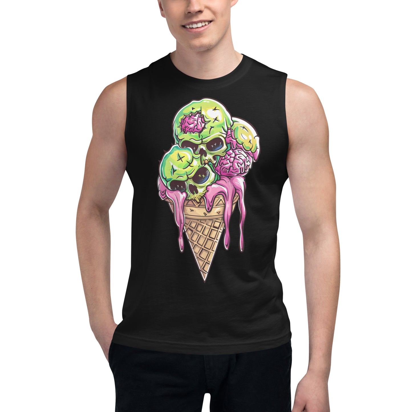 Triple Scoop Men's Muscle Tank