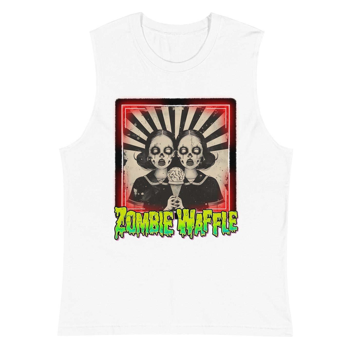 Zombie Twins Men's Muscle Tank