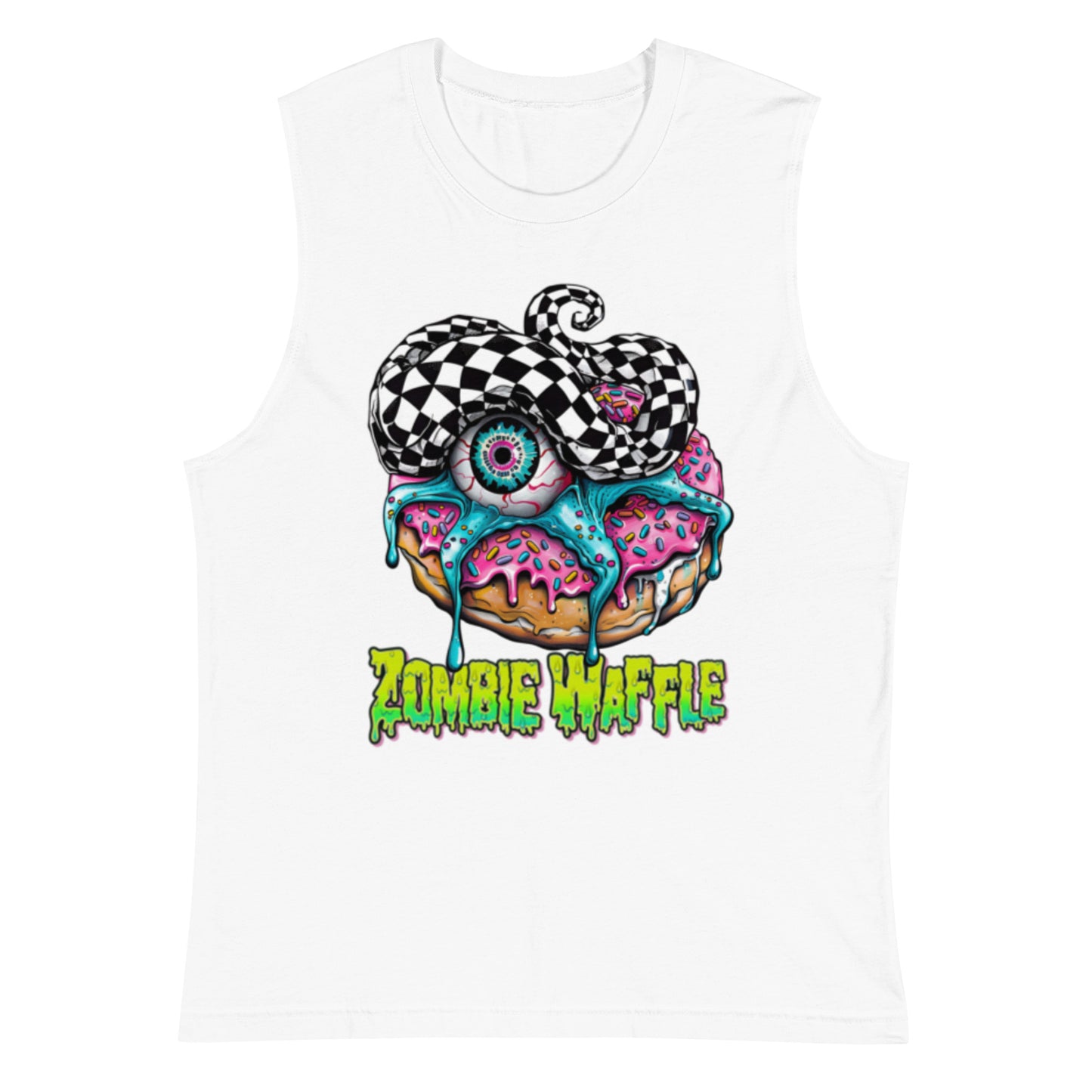 Zombie Donut Men's Muscle Tank