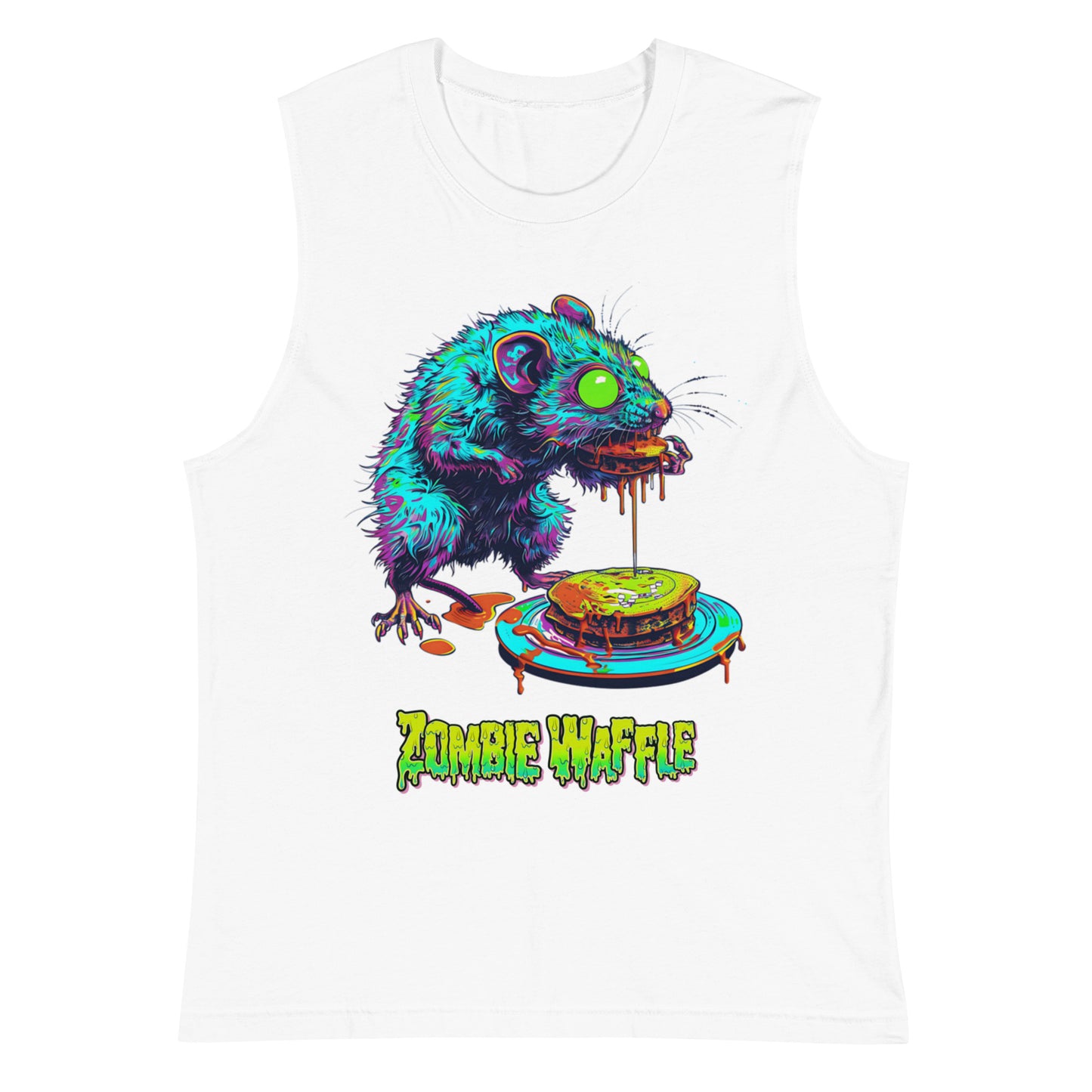 Zombie Rat Men's Muscle Tank