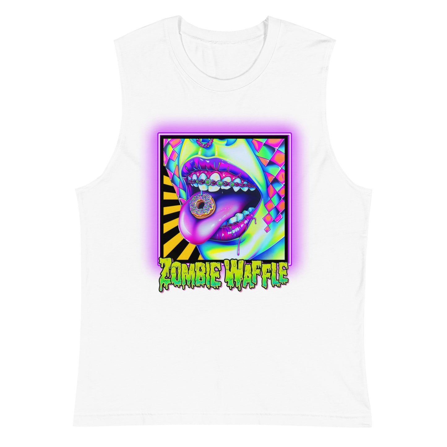 Donuts N Braces Men's Muscle Tank