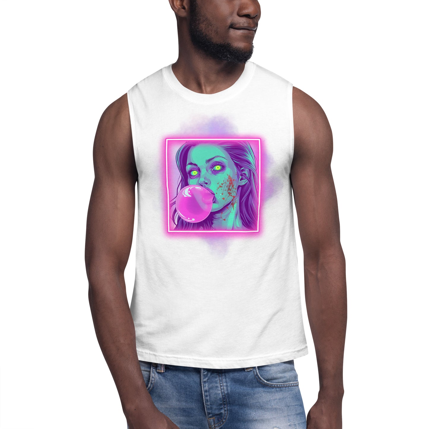 Bubblegum Men's Muscle Tank