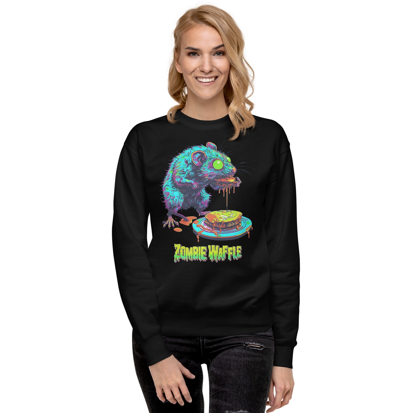 Women's Zombie Rat Sweatshirt