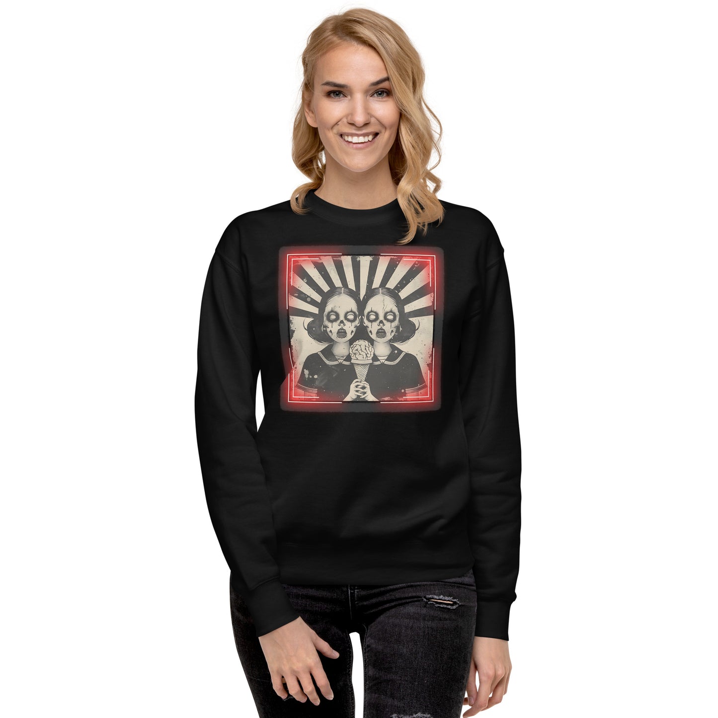 Women's Zombie Twins Sweatshirt