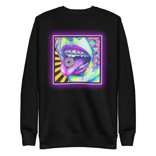 Women's Donuts N Braces Sweatshirt