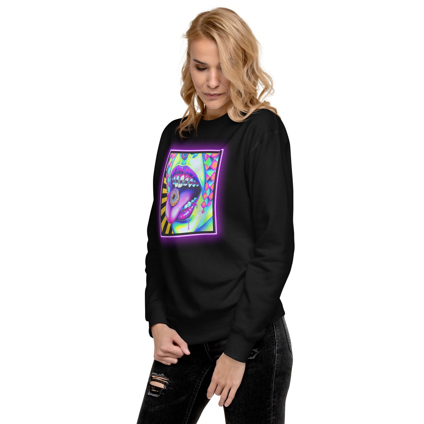 Women's Donuts N Braces Sweatshirt