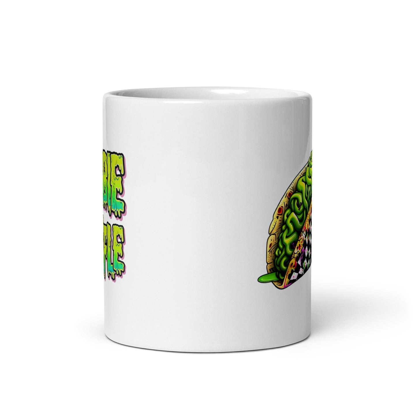 Zombie Brain Taco Mug