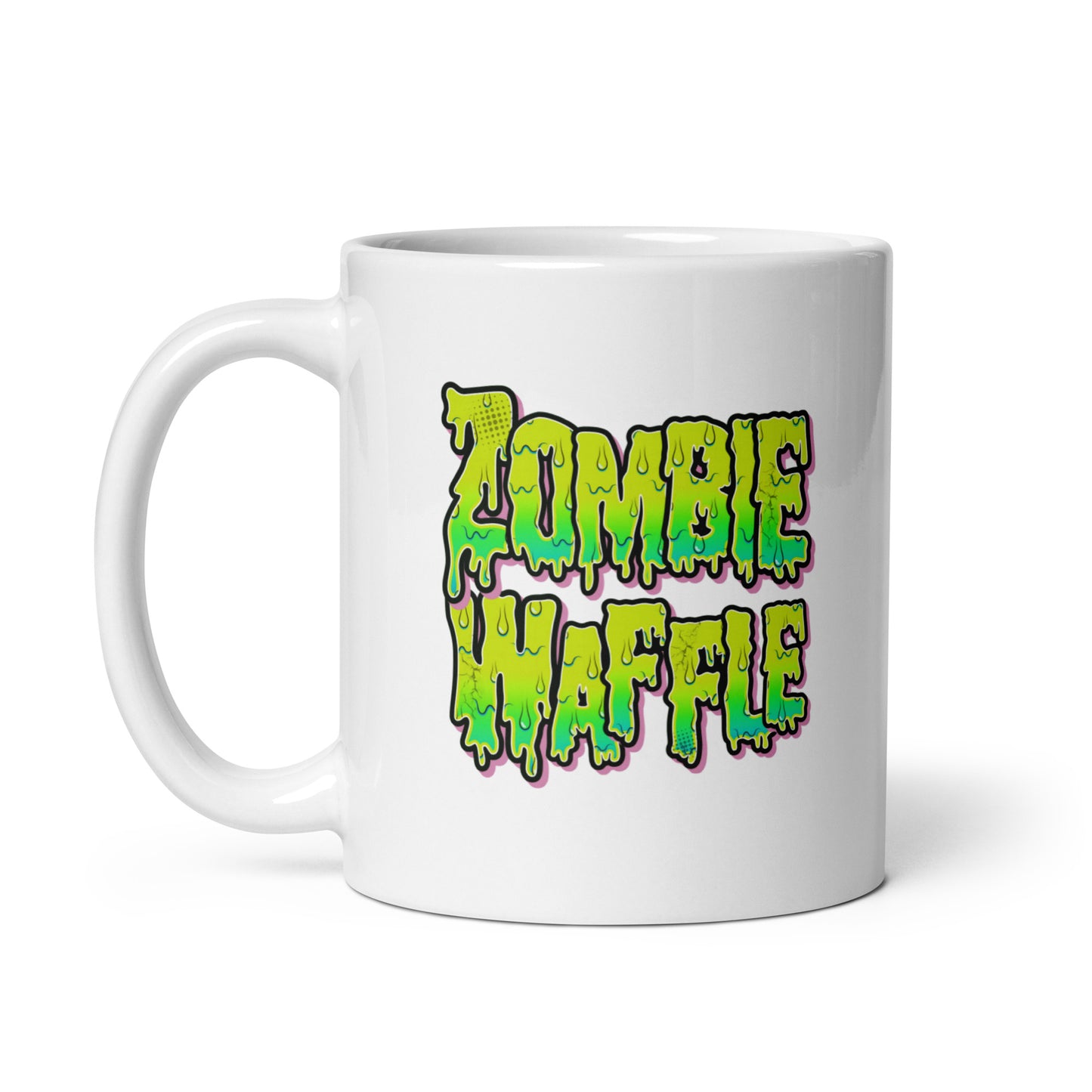 Zombie Eating a Waffle Mug