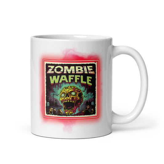 Zombie Waffle Movie Style Mug