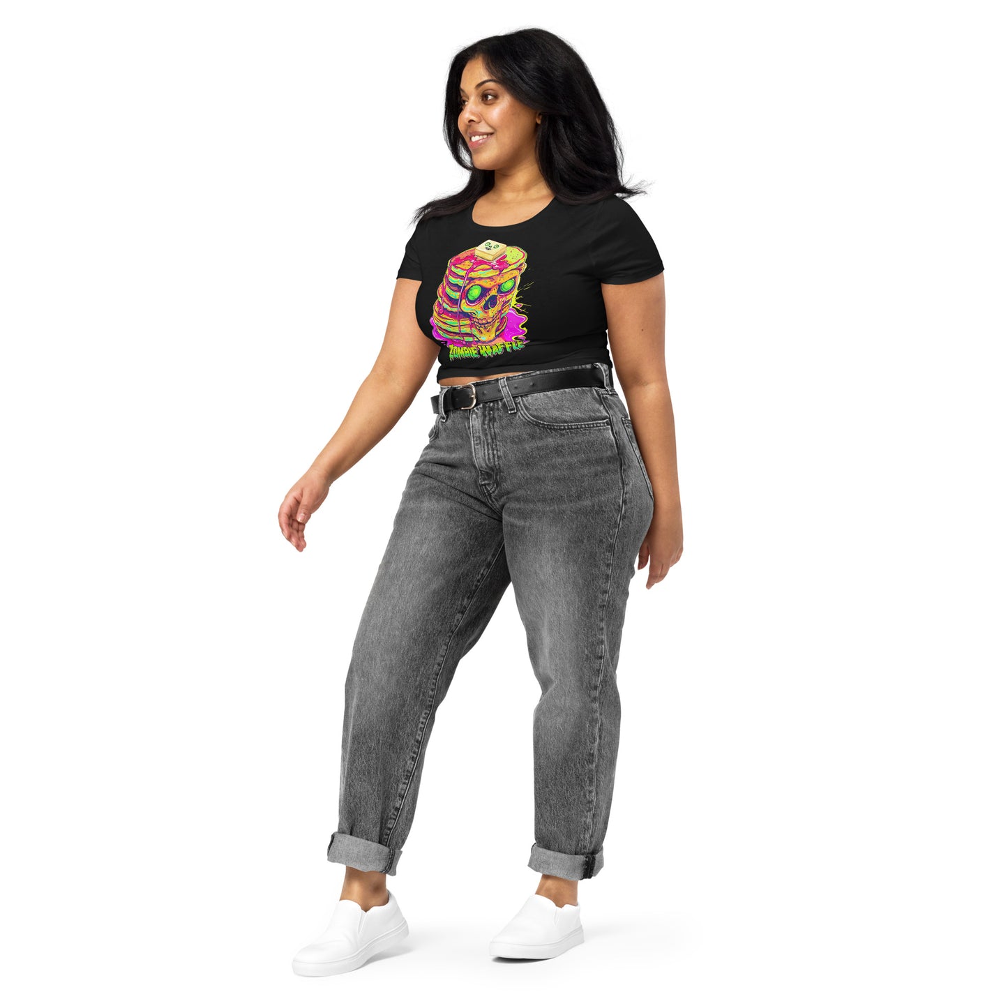 Zombie Pancakes Women’s Crop Top